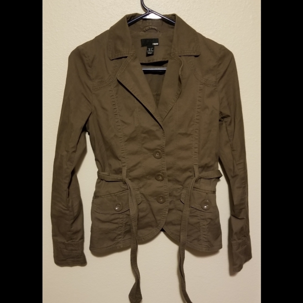 H&M button up blazer
